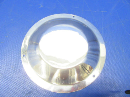 Pair of Polished Aluminum Wheel Covers - fits Cleveland 6.00 x 6 (1021-228)