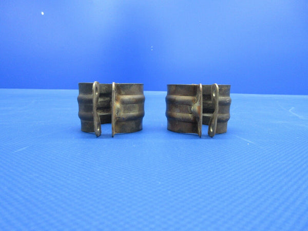 Cessna Exhaust Riser Clamp P/N 0750161-25 LOT OF 2 (0224-635)