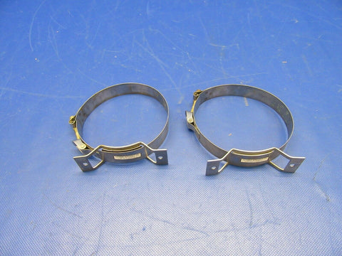 Cessna 210 / T210N Oxygen Bottle Clamp P/N C166007-0101 LOT OF 2 (1021-318)