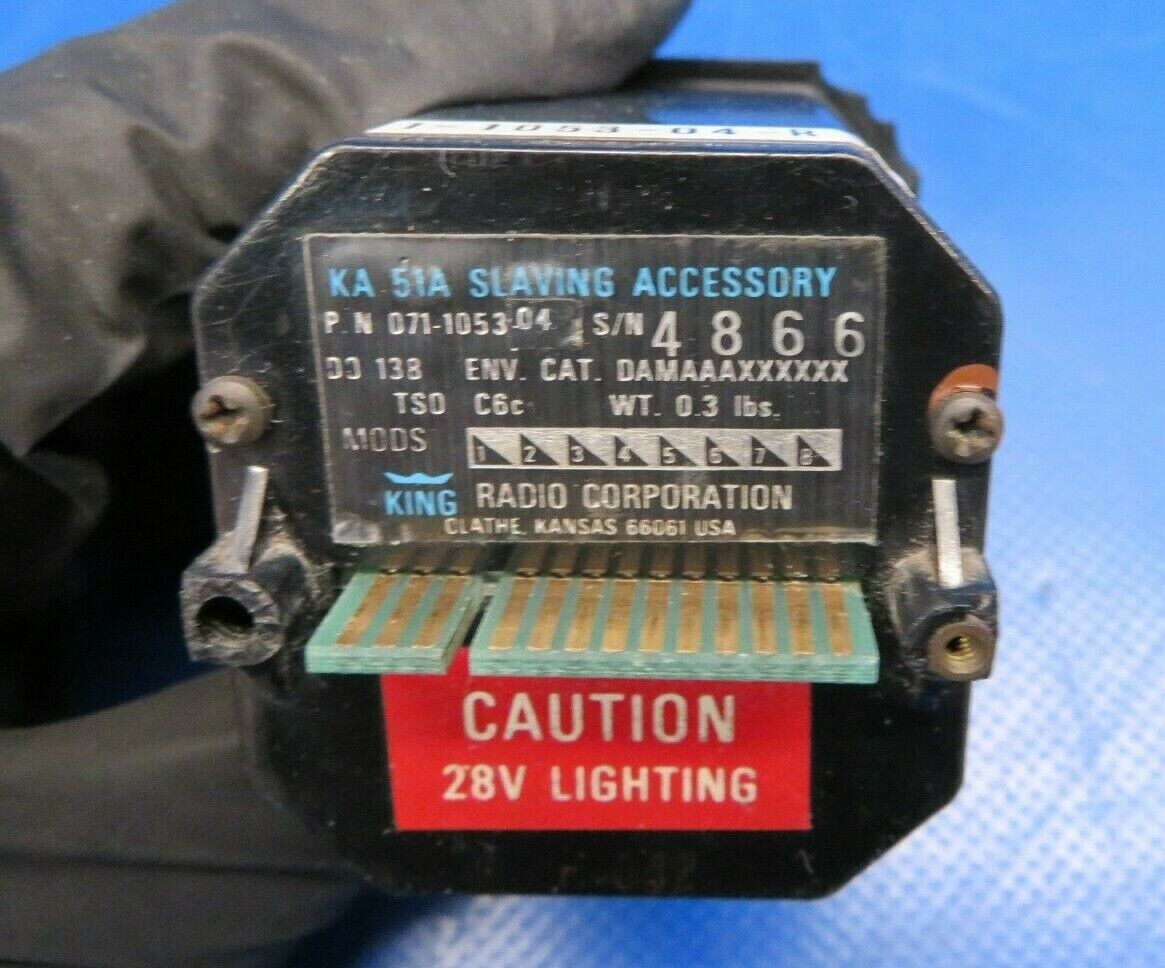 Beech Baron 95-B55 King KA 51A Slaving Accessory 071-1053-04 (0120-70)