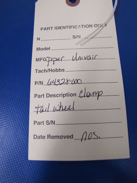 Piper Trail Wheel Clamp P/N 64328-000 NOS (0317-154)
