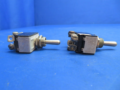 Piper Aerostar 602P Toggle Switch P/N MS25125-C3, MS35058-22 LOT OF 9 (0123-970)