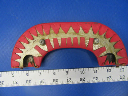 Piper Armrest Red Leather (0418-245)