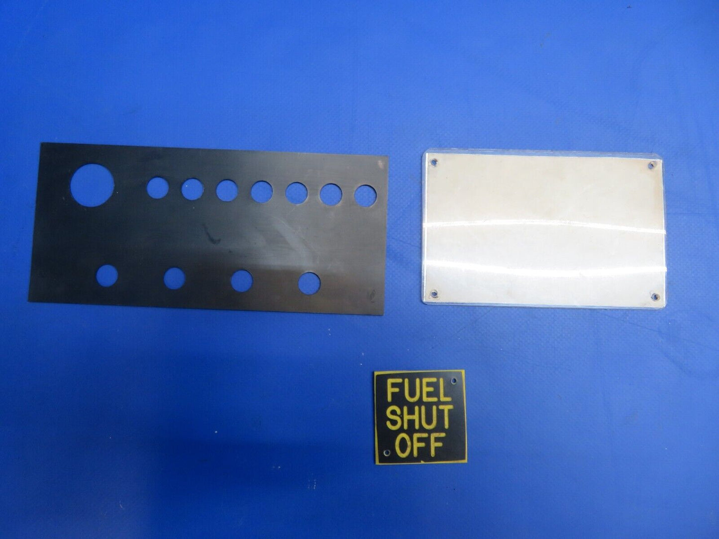 Brantly B2B Helicopter LWR Center Instrument Panel / Placards (1022-844)
