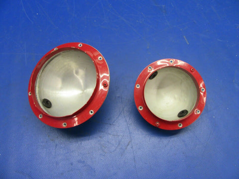 Brantly B2B Helicopter Housing / Retainer Landing Light LOT OF 2 (0921-517)