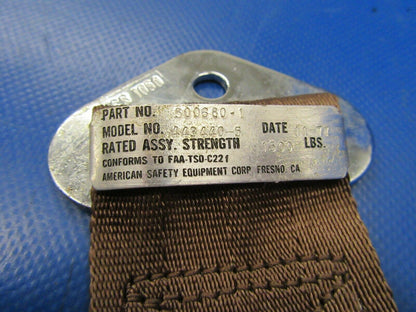 Bellanca American Safety Seat Belt Harness P/N 500680-1, 500680-2 (0819-259)