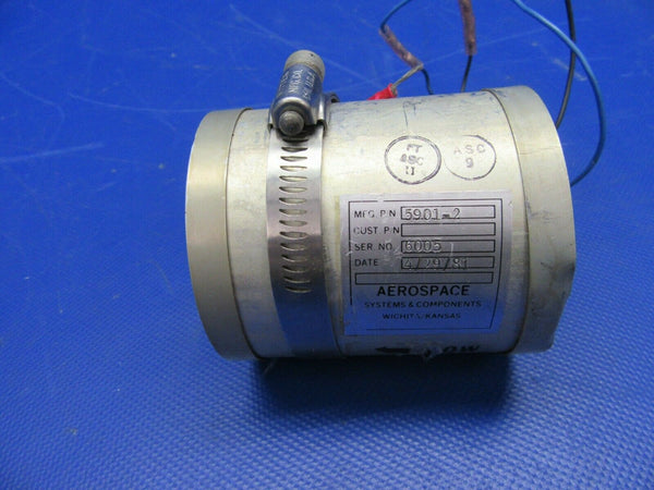 Cessna 210 / P210N Aerospace Blower Instrument Cooling 28V P/N 5901-2 (0721-370)