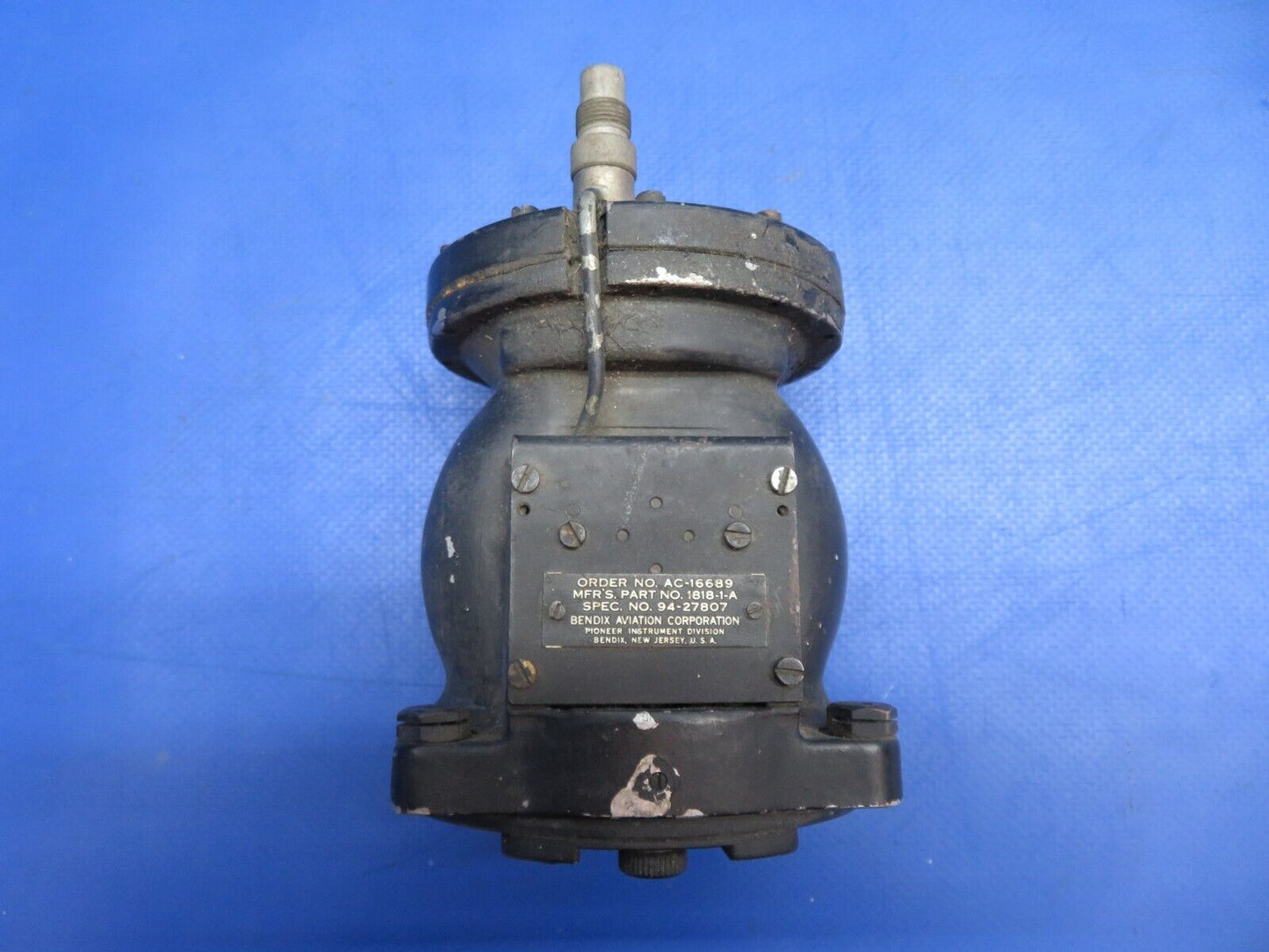 Vintage Bendix Compass P/N 1818-1-A FOR PARTS (0423-319)