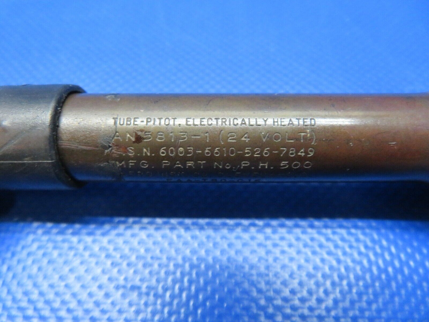 Cessna 401 / 401A Heated Pitot Tube Assy 24v P/N AN5813-1 TESTED (0124-216)
