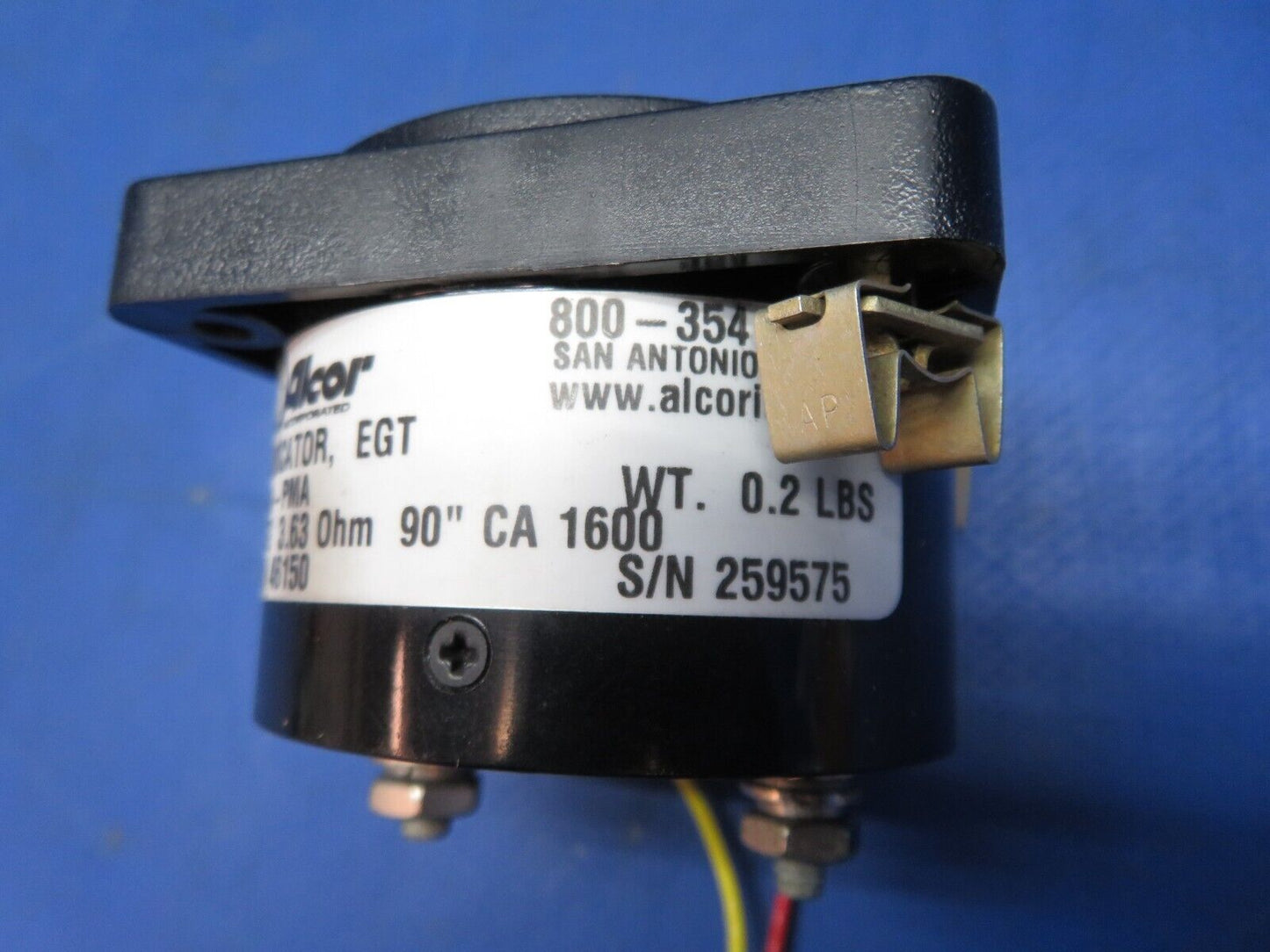 Early Cessna 310 / 310B Alcor EGT Indicator P/N 46150 (1023-286)