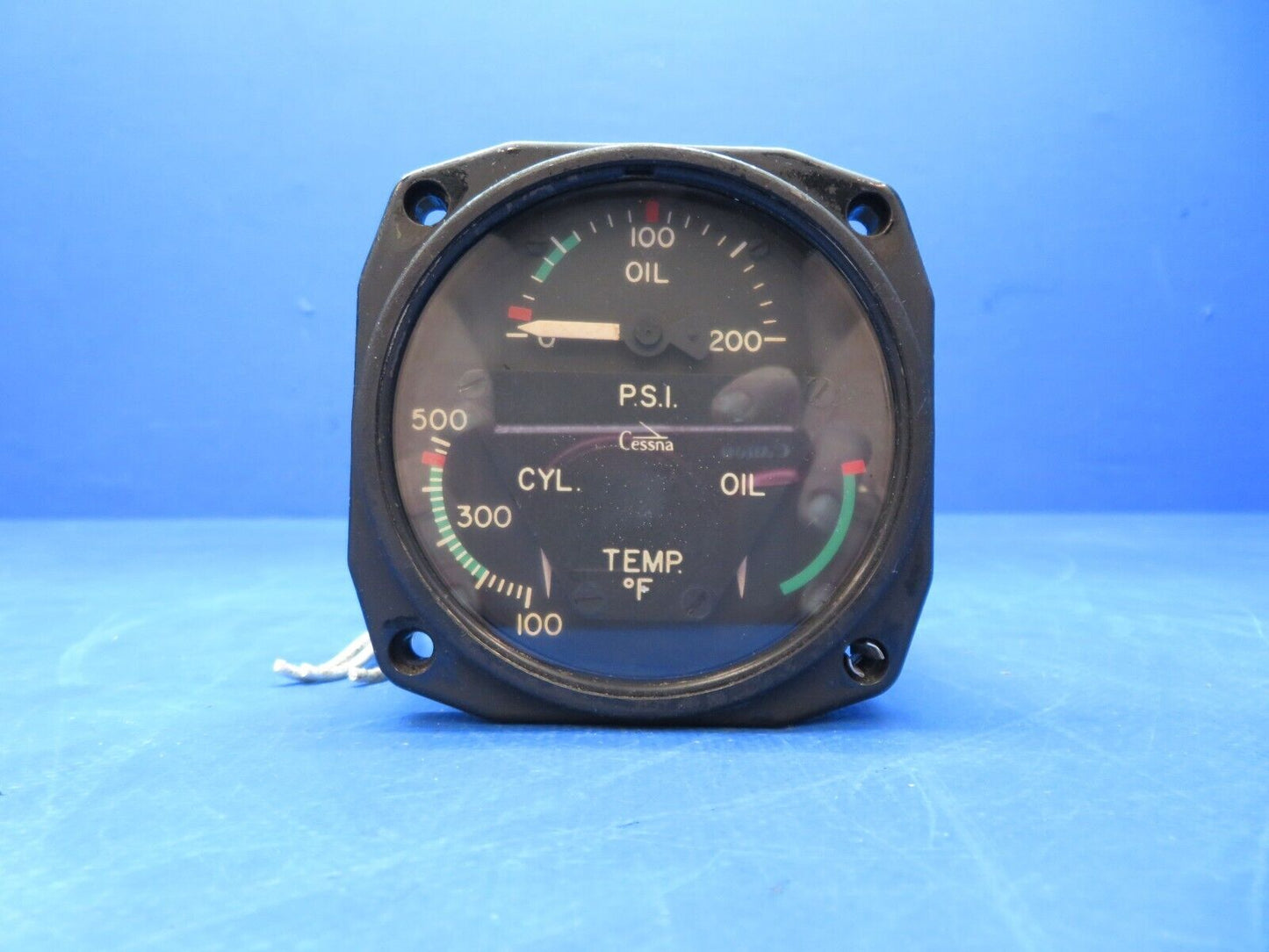Cessna 310 Garwin 3 - in - 1 Engine Gauge P/N 22-804-016 w/ Warranty (0823-322)