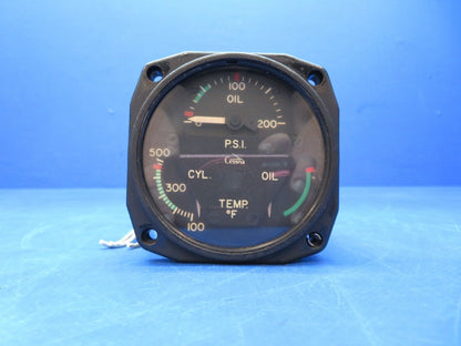 Cessna 310 Garwin 3 - in - 1 Engine Gauge P/N 22-804-016 w/ Warranty (0823-322)