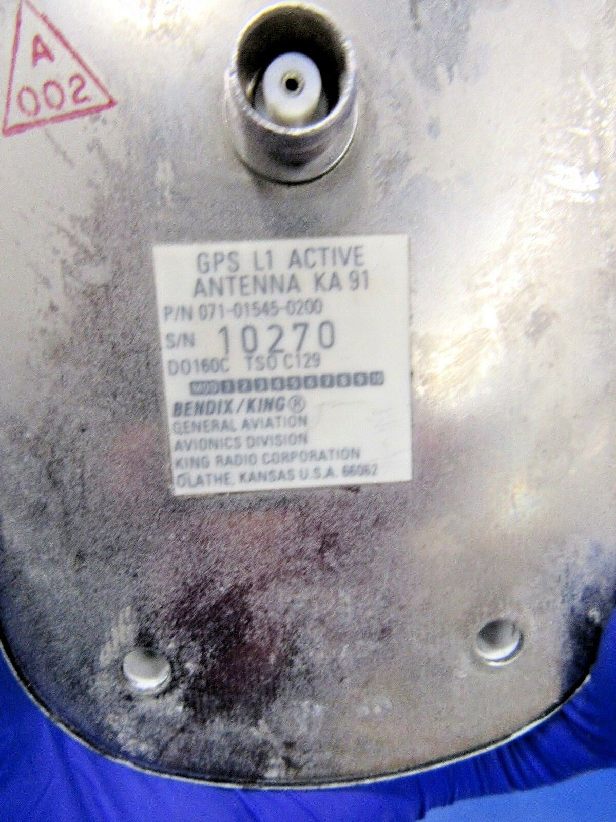 King KA-91 Antenna GPS P/N 071-01545-0200 (0518-81)
