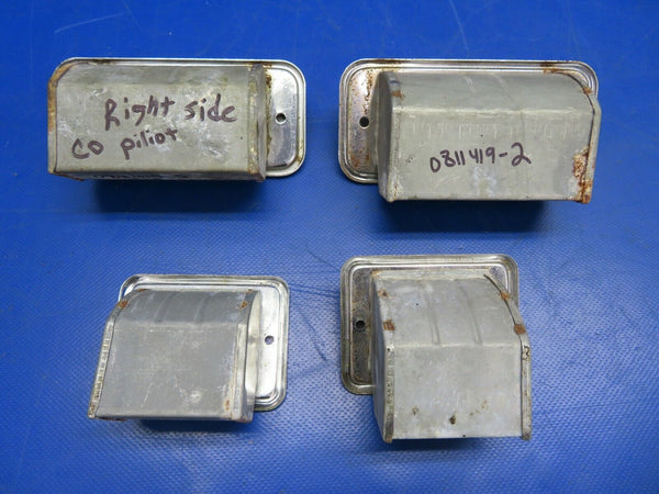 Cessna 310P Ash Tray / Receiver LOT P/N 0811419-2, 0811419-5 (0620-768)