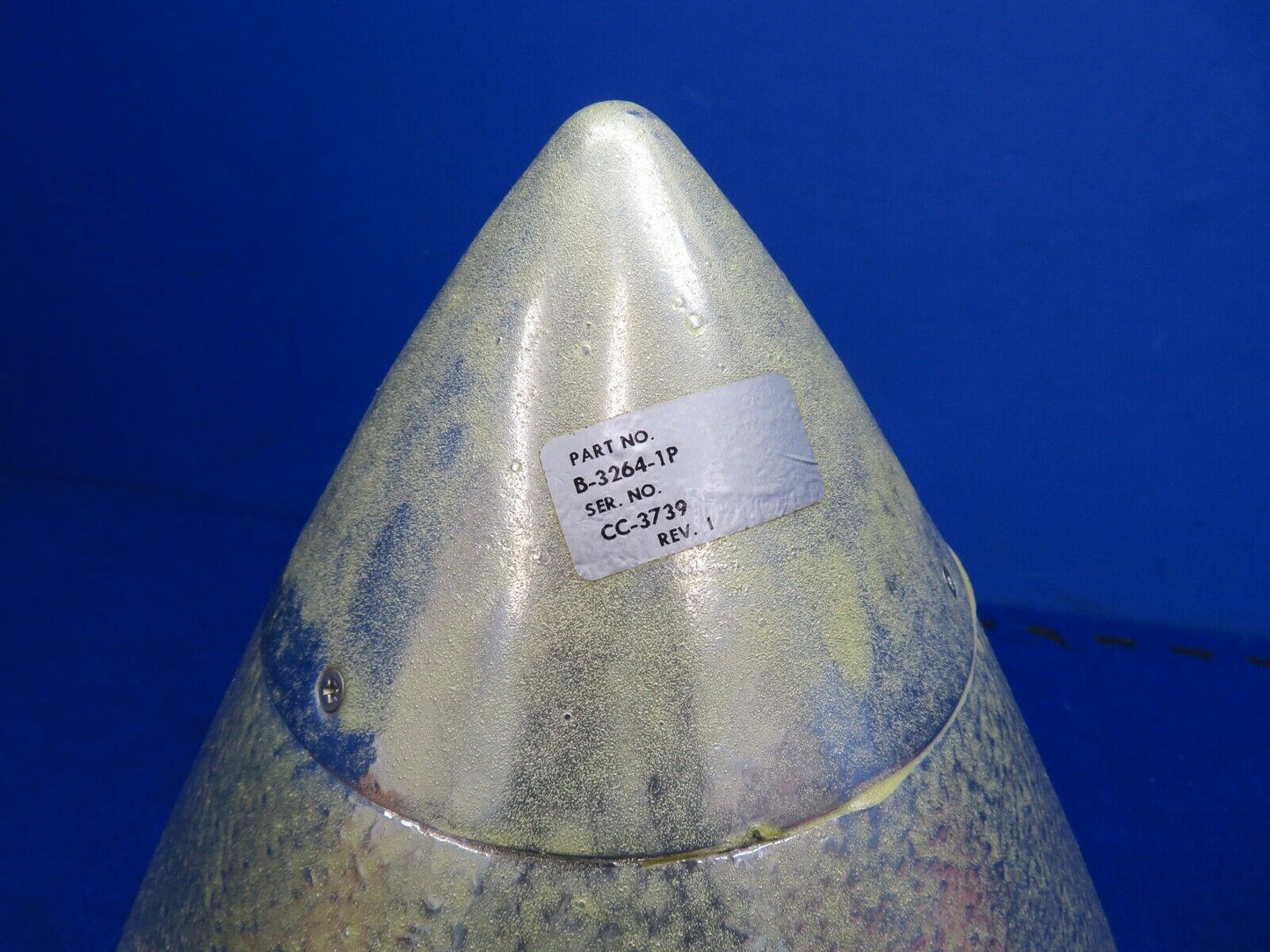 Baron Hartzell 3 Blade Spinner Dome w/ Cap C-3278-2P, B-3264-1P NOS (0422-45)