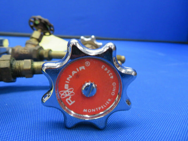 US Gauge 60 PSI Test Gauge w/ Robinair Fittings (0820-564)