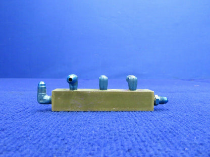 Piper PA-28R-201T RH Hydraulic Manifold P/N 67521-00 (0222-665)