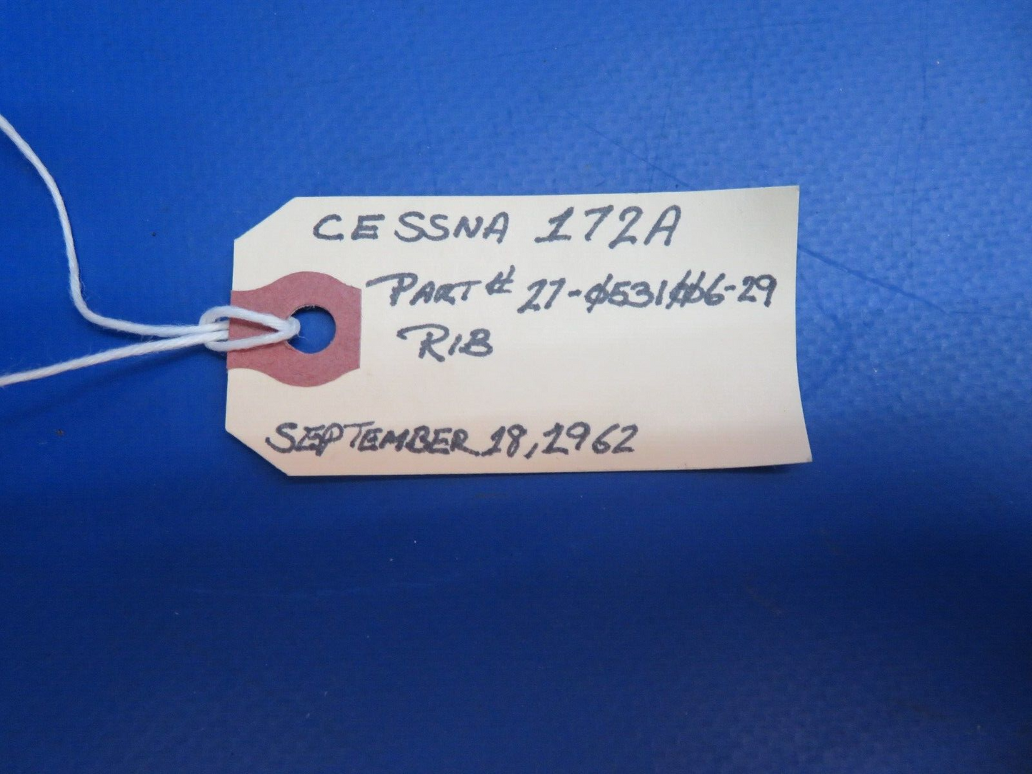 Cessna 172 Rudder Rib P/N 0531006-29 (1122-661)