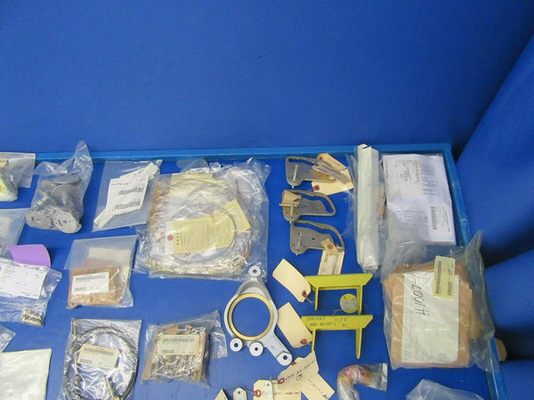 Kawasaki KH-4 (Bell 47) Helicopter NOS Parts Large Lot (0519-342)