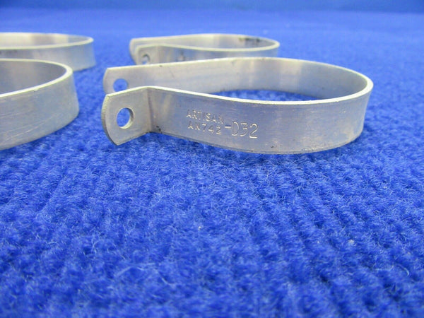 Artisan Aircraft Clamp Aluminum 2" Diameter AN742-D32 NOS LOT OF 6 (1121-539)
