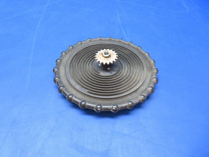 Cessna 188B AGpickup Elevator Trim Wheel Assy P/N 0761205-10 (0723-582)