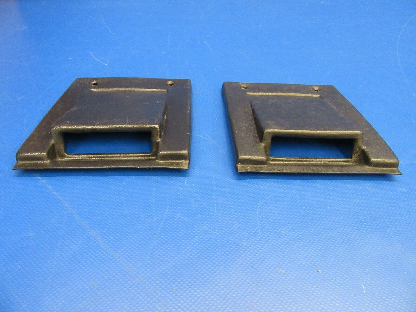 Beech Bonanza A36 Escutcheon Seat Belt Black 58-530140-1 LOT OF 2 (0719-106)