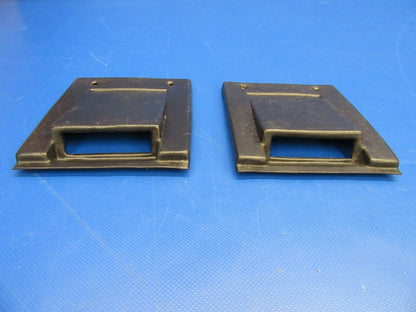 Beech Bonanza A36 Escutcheon Seat Belt Black 58-530140-1 LOT OF 2 (0719-106)