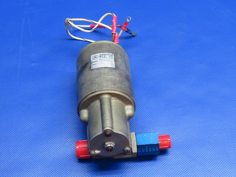 Piper PA-28R-180 Airborne Fuel Pump Assy P/N 2B6-9 TESTED (1223-1151)