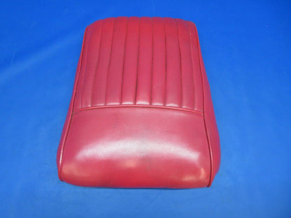 Cessna 120 Seat Assy Red Vinyl P/N 0413185, 0413185-1, 0411736 (0423-40)