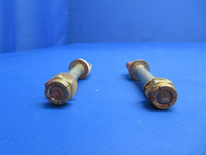 Piper PA-28-180 Cabin Door Pins & Strike Plates P/N 68353-00 LOT (0323-742)