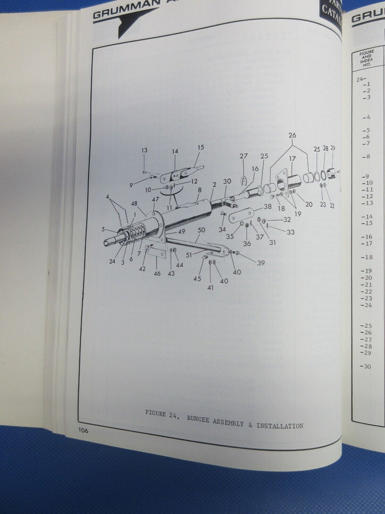 Grumman American AA1, AA1A, AA1B Parts Catalog (01241346) Safe Skies