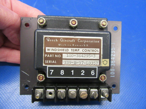 Beech 58P Windshield Temp Control P/N 100-364295-3 (0519-165)