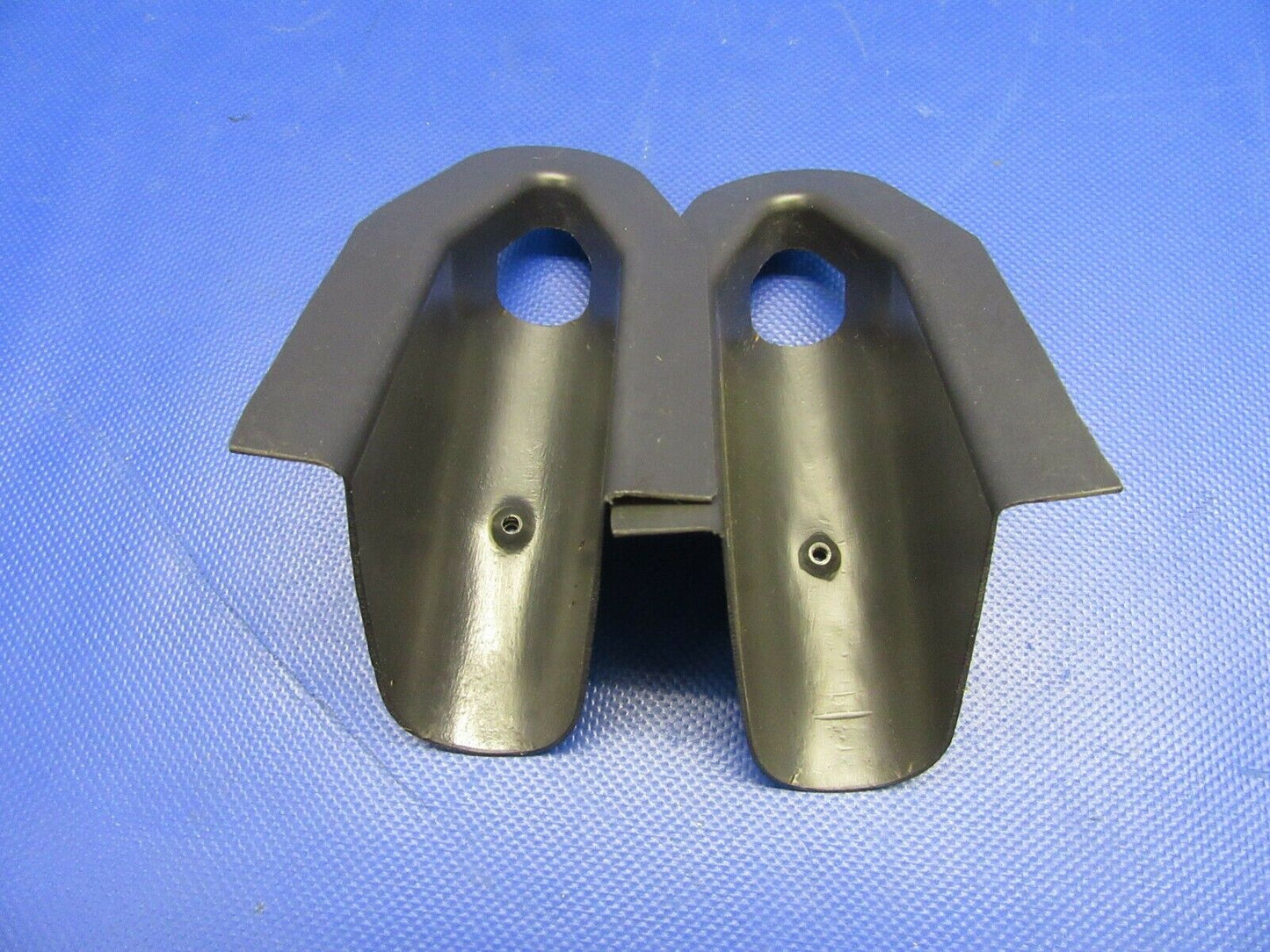 Piper PA-32RT Cover Rudder Pedal Stop Bracket Lot of 2 P/N 78735-002 (0521-515)