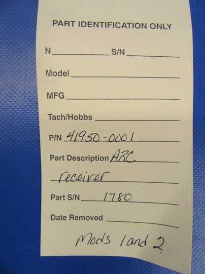 ARC Receiver Mods 1 & 2 P/N 41950-0001 (0518-231)