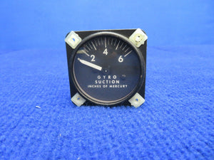 Piper Arrow PA28R-201T Airborne Gyro Suction Gauge P/N 1G10-1 (0522-554)