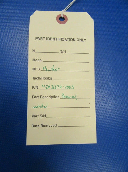 Hawker Beech Protector P/N 45A31372-7003 NOS (0419-180)