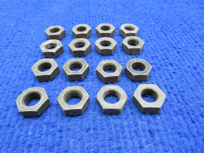 Steel Jam Nut Machined for O-Ring P/N AN6289-4 LOT OF 16 NOS (0722-474)