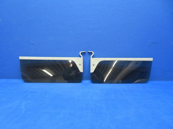 Early Cessna 310  310B Sun Visor Assy w/ Mount PN 0811700-35 LOT OF 2 (1123-469)