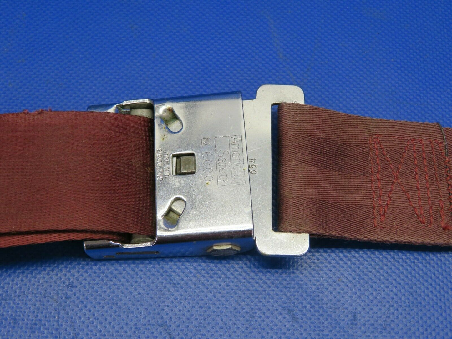 Beech 58 Baron Co-Pilot Seat Belt P/N 130798 (0521-712)