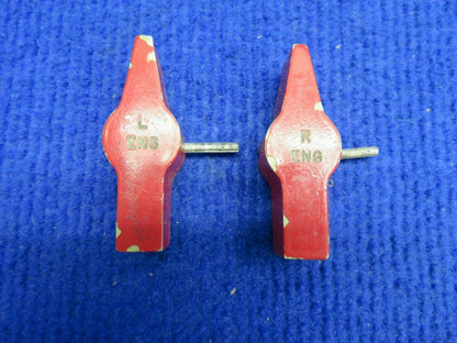 Beech 58 Baron Fuel Selector V166 Gal Panel P/N 002-920035-25 (0322-575)