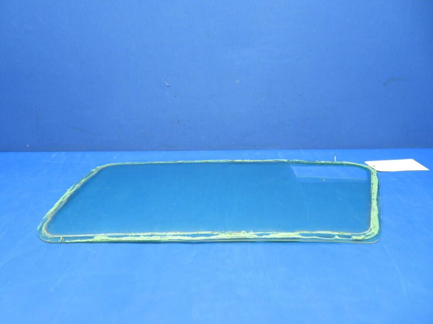 Beech A24R LH Cabin Door Window Green Tint P/N 169-420038-35 (0923-546)