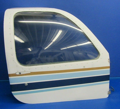 Beech Baron E-55 Cabin Door w/ Seal Gray Tint NO KEY 36-420010-611 (0120-147)