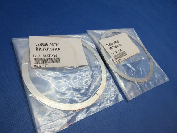 McCauley Threaded Propeller Shim w/ 8130 NOS LOT OF 2 P/N B2421-20 (0523-449)