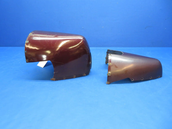 Piper PA-28-180 Fiberglass Tailcone Assy Upper & LWR P/N 62629-00 (0723-670)