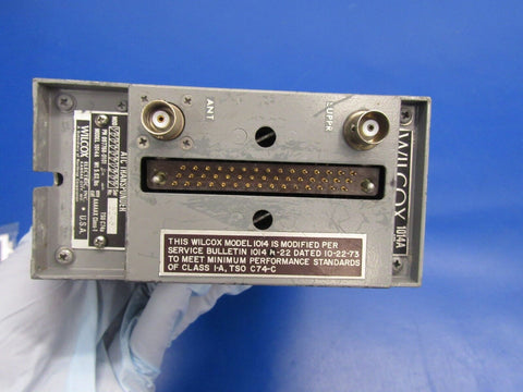 Wilcox 1014A ATC Transponder P/N 097768-0101 w/ 30 Day Warranty (1017-64)