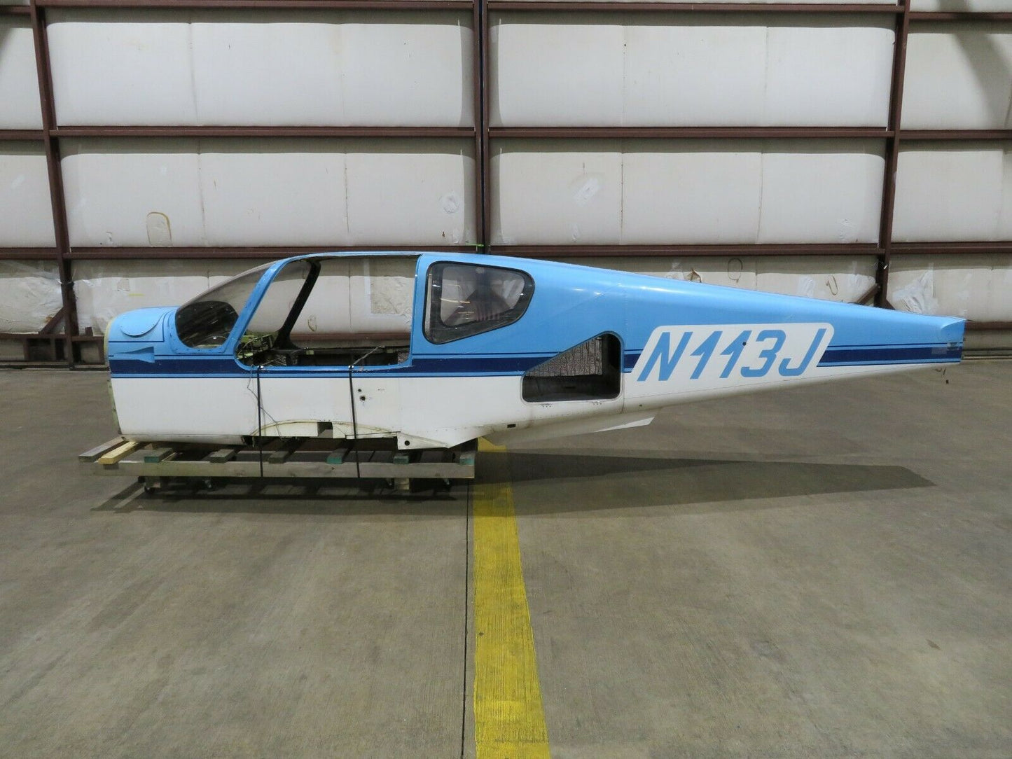 Undamaged 1986 Socato TB10 Tobago Fuselage S/N 606 (0422-103)