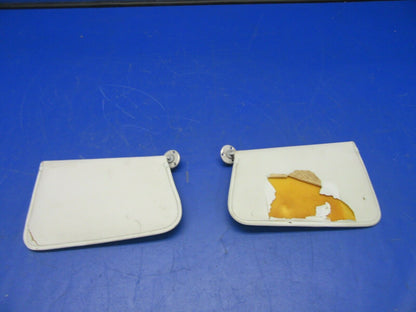 Beech Baron 95-B55 Sun Visor Front LH & RH P/N 35-534079-604 (1121-311)