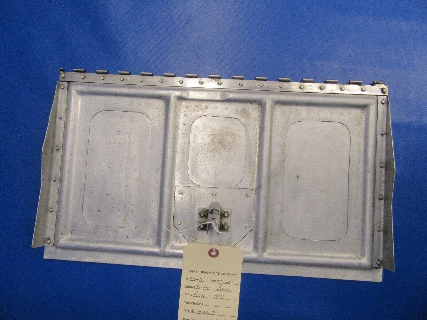 Beech Baron Door Cowl Flap Weld Assy P/N 96-910016-7 (1217-58)