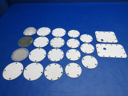 Cessna 401 RH Wing Inspection Panels LOT (0523-1117)