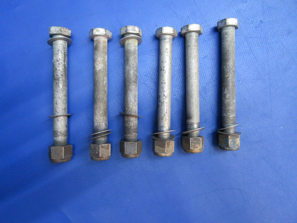 Cessna 172 / 172H McCauley Propeller Bolt P/N A-2513-16 LOT OF 6 (1123-698)